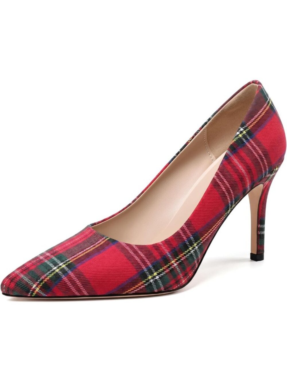 Stylish Women's Closed Pointed Toe High Heels Pumps for Dressy Occasions